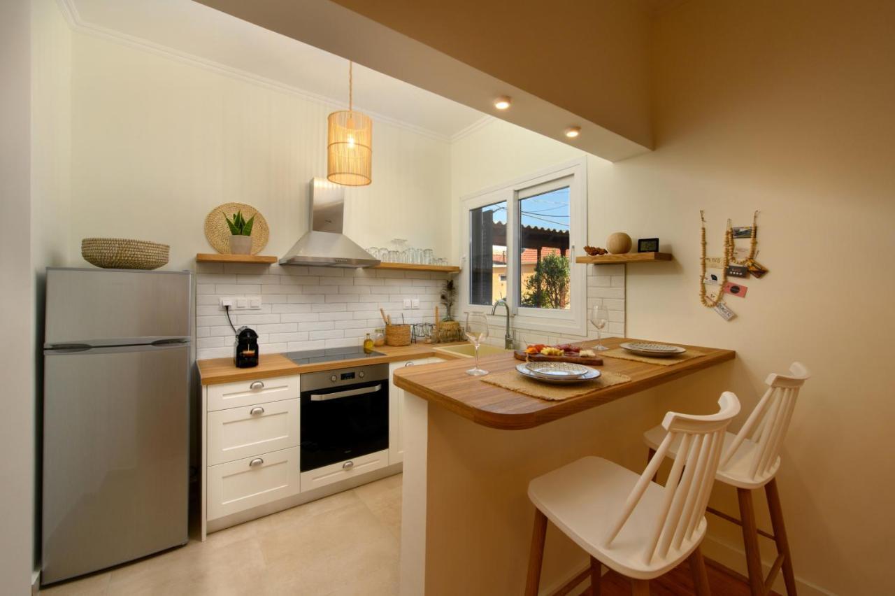 La Maisonette House In The Heart Of Liapades Close To Rovinia Beach & Paleokastritsa Εξωτερικό φωτογραφία